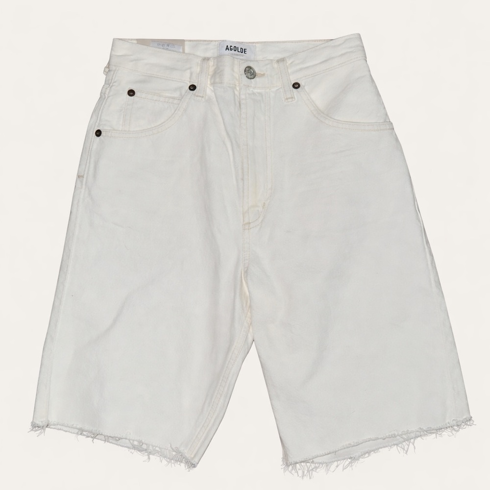 Agolde | Pinch Waist Ultra High Rise Short in Cumulus NEW Size 25